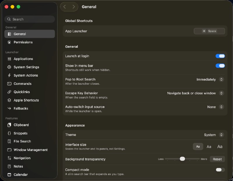 raycast 开源平替——tinycastRaycast 最近一次 2.0 的升级，虽然带来了很多 UI 层面的优化，但是整体来讲，最让我触动的一个地方在于：我发现它的很多功能都已经改成了开通付费会员才可以继续使用，比如说 AI Chat