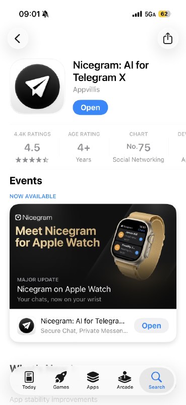Telegram  iOS 在大陆收不到消息推送？不想折腾分流规则？（或者折腾了也没用？）不想 24 小时开着代理？那么最简单的做法可能是换个客户端，推送黑名单应该是跟着 bundle ID 走的，比如 swiftgram 和 nicegram 实测就都可以收到推送（无需代理，而且也和官方客户端相比没有特别大的差异）#Telegram推送 #iOS客户端 #大陆使用技巧 #Swiftgram #NicegramTelegram  iOS 在大陆收不到消息推送？不想折腾分流规则？（或者折腾了也没用？）不想 24 小时开着代理？那么最简单的做法可能是换个客户端，推送黑名单应该是跟着 bundle ID 走的，比如 swiftgram 和 nicegram 实测就都可以收到推送（无需代理，而且也和官方客户端相比没有特别大的差异）#Telegram推送 #iOS客户端 #大陆使用技巧 #Swiftgram #Nicegram