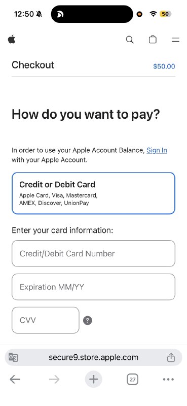 美区苹果商店礼品卡购买攻略借着上一篇提到app store 美区购买软件，介绍一下如何购买礼品卡