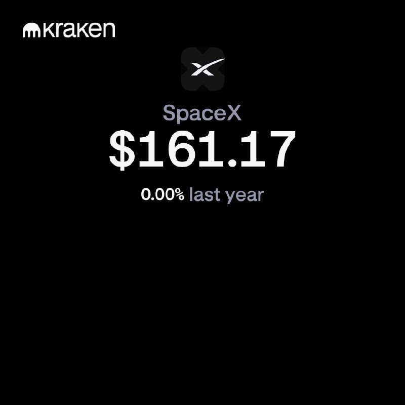 Kraken 是坠公平的，SPCX 见者有份还真的见者有份啊 就算打1m 进海妖 一样是4.2786股 公平 非常特喵公平简单算了一下 现价有 80刀的利润 不过嘛，考虑到 spacex 是文明之光，就继续拿着吧卖出可以选择 kraken pro 或者直接提到链上，手续费0.1刀，然后可以通过链上卖出，推荐 bitget wallet 